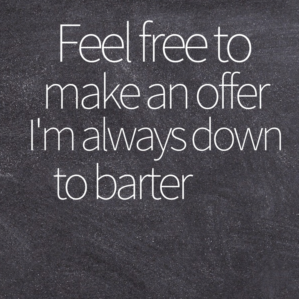 I'm always trying to sell my items quickly!